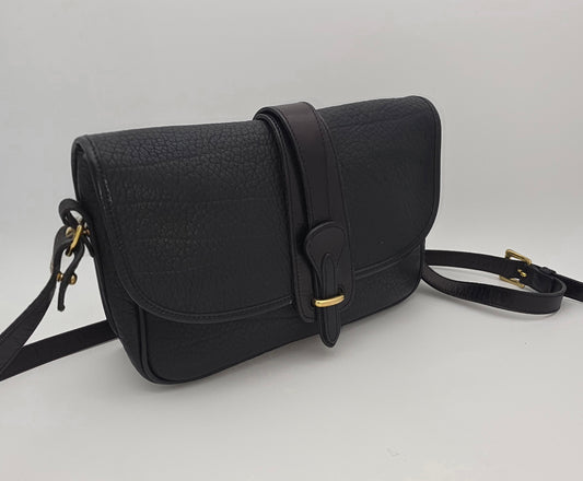 Vintage Dooney & Bourke All-Weather Leather Duck Crossbody – Black