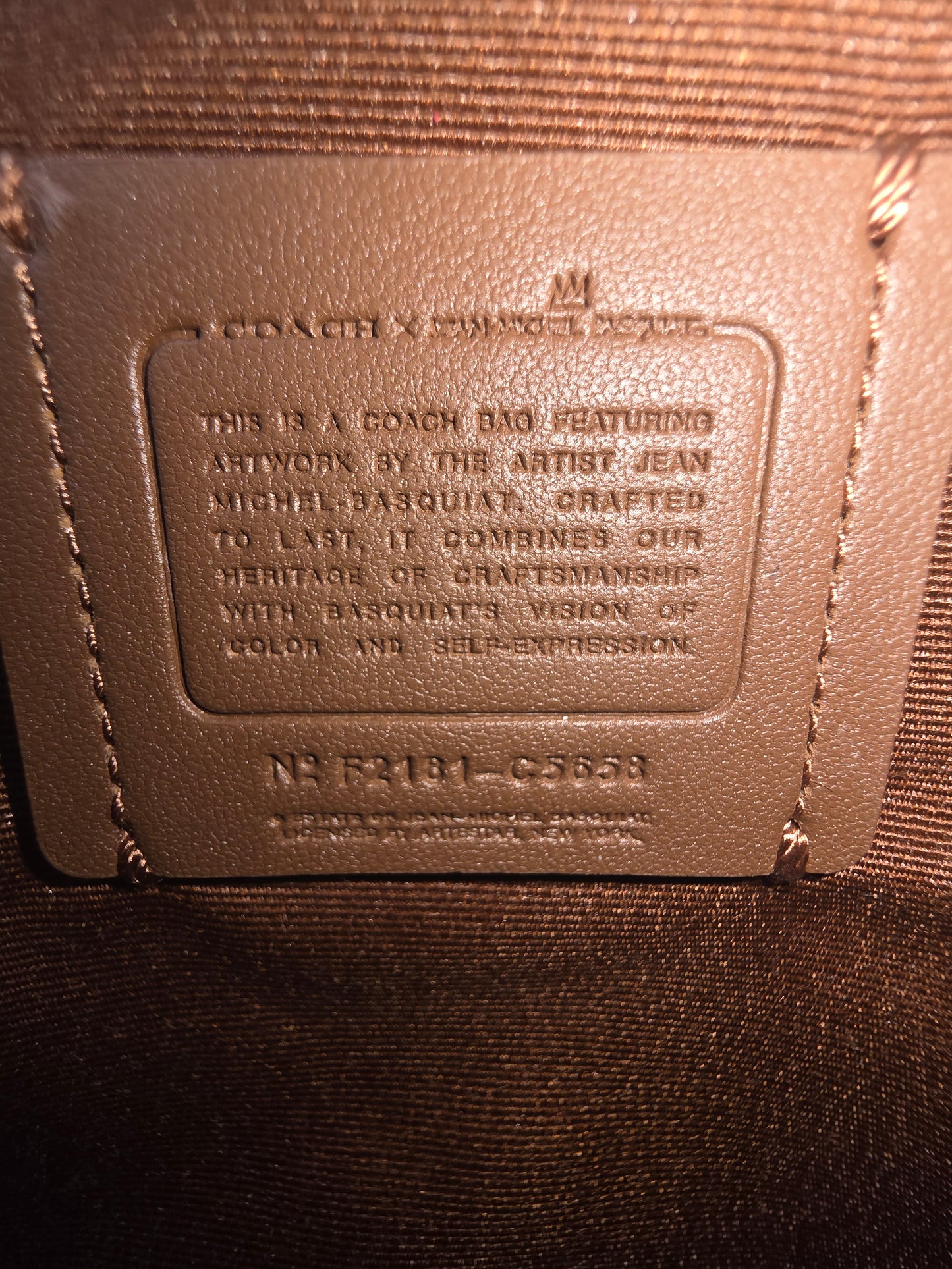 Coach x Jean-Michel Basquiat Canteen Crossbody – Signature Canvas
